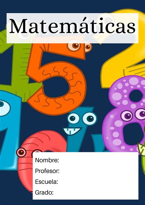 matemáticas portada - dominio matemáticas